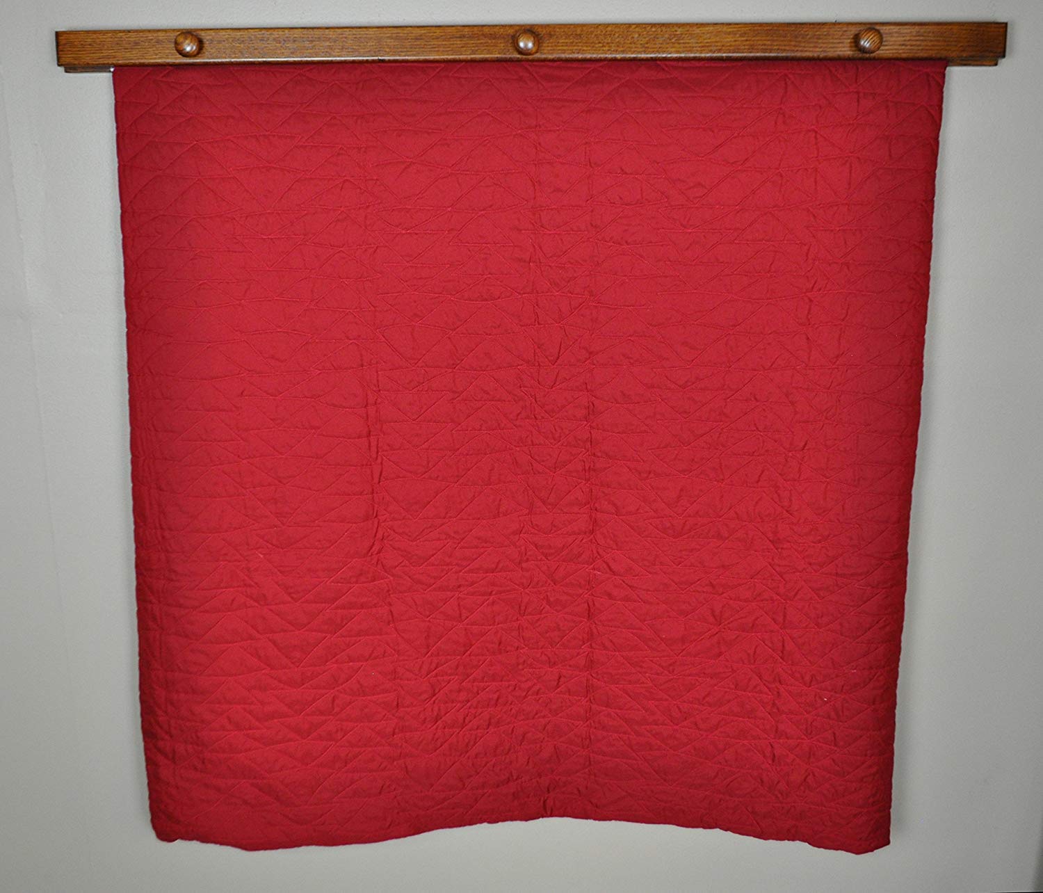 Amish Made Maple Wood Wall Mount Quilt Rack - 60