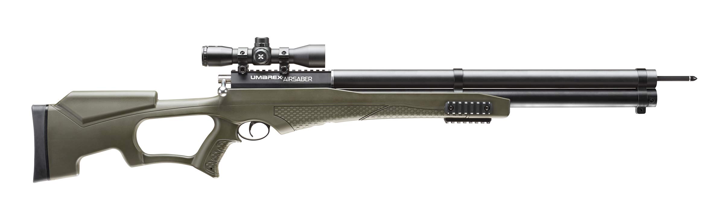 Umarex AirSaber PCP Powered Arrow Gun Air Rifle with 3 Carbon Fiber Arrows - Hunting, Target Practice & Outdoor Adventure Gear
