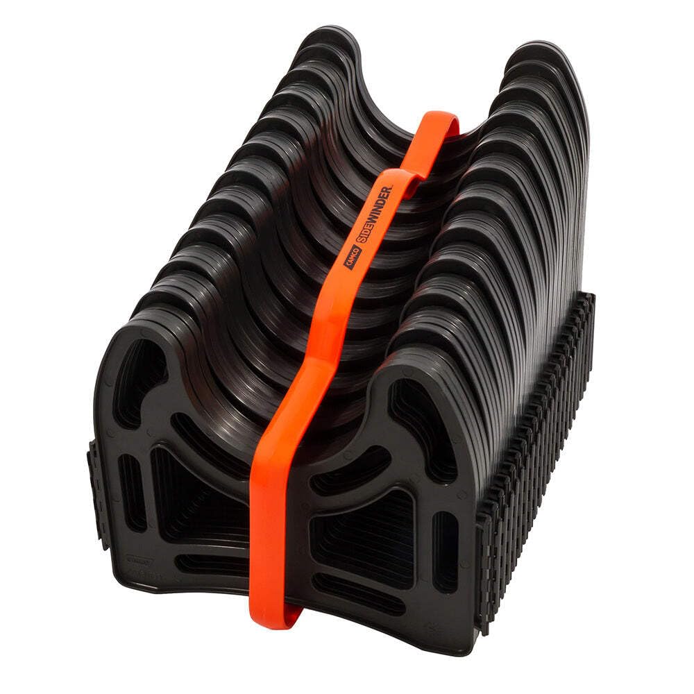 Camco Sidewinder 20-Ft RV Sewer Hose Support - Telescoping Design for Easy Maneuvering Around Obstacles | Deep Cradles Secure Hose | Compact Foldable Storage for Campers & RVs | Perfect for RV Parks, Campgrounds & Outdoor Adventures (Model 43051)