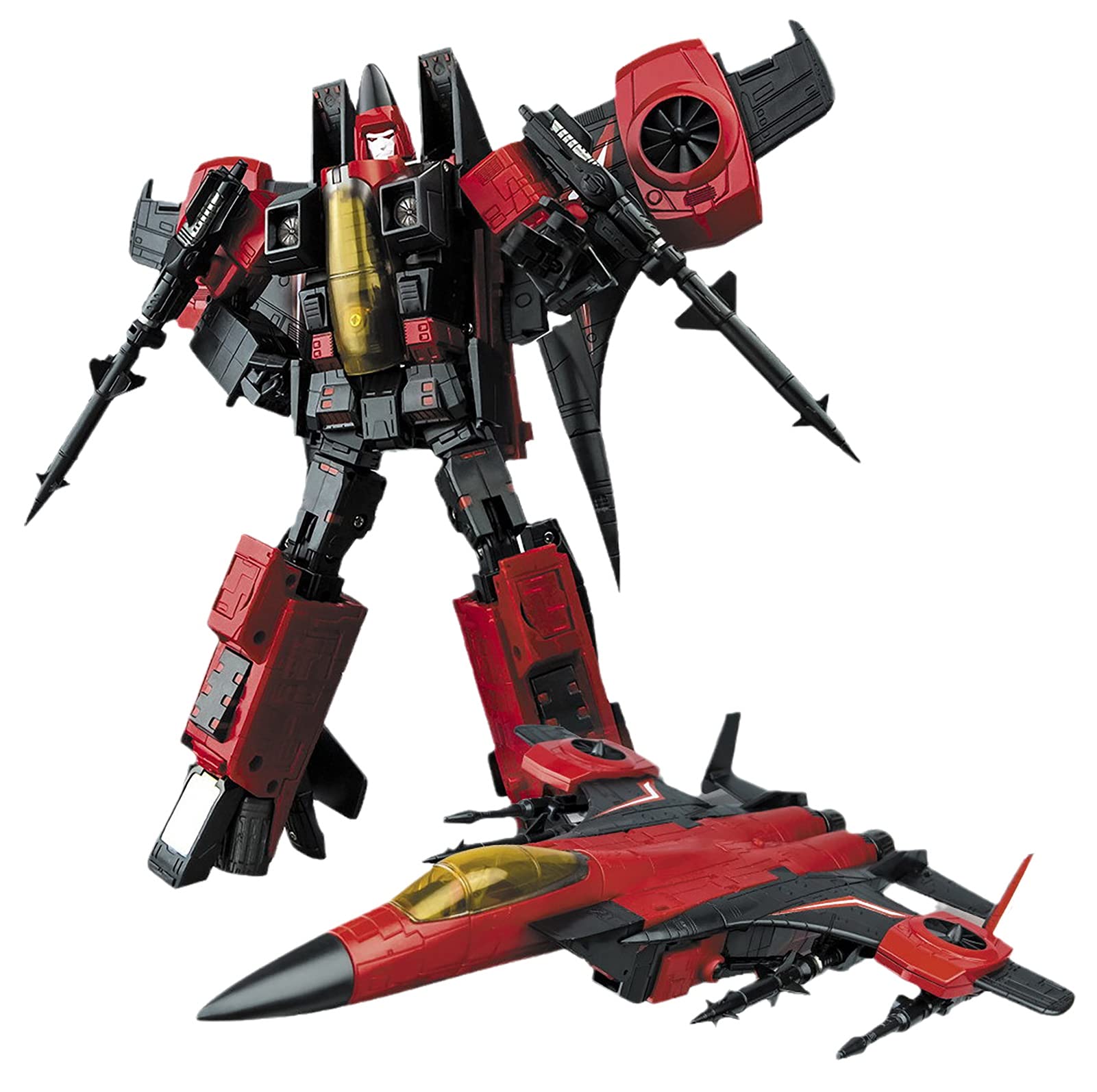 LIUHUI MP11NT Thrust F15 Masterpiece Transformer Action Figure - Collectible Robot Toy for Fans & Display - Perfect for Gifts, Play, and Anime Enthusiasts