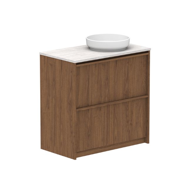 ADP Eli Floor Standing Vanity - Modern Bathroom Vanity with Sink & Storage | Perfect for Small Bathrooms, Powder Rooms & Master Bath Suites
