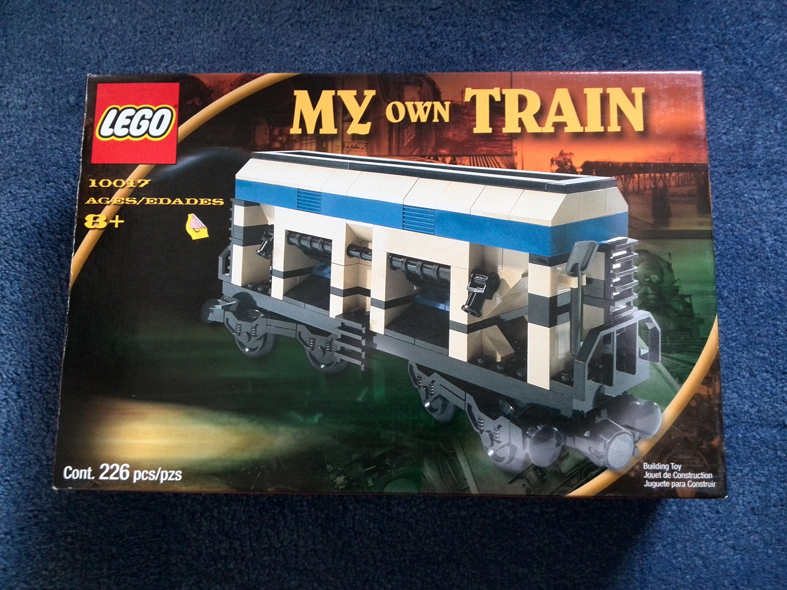 LEGO 10017 Hopper Wagon Train Car Building Set - Classic Train Model Kit for Collectors & Kids | Perfect for Train Displays, Playtime & LEGO City Scenes