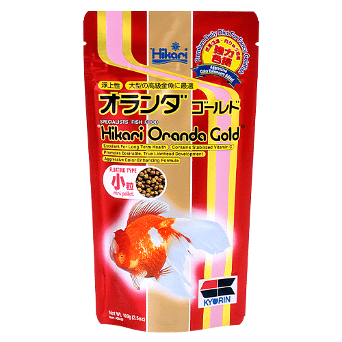 Hikari Oranda Gold Floating Pellet Fish Food - Premium Nutrition for Goldfish, Koi & Pond Fish - Ideal for Daily Feeding & Growth Enhancement