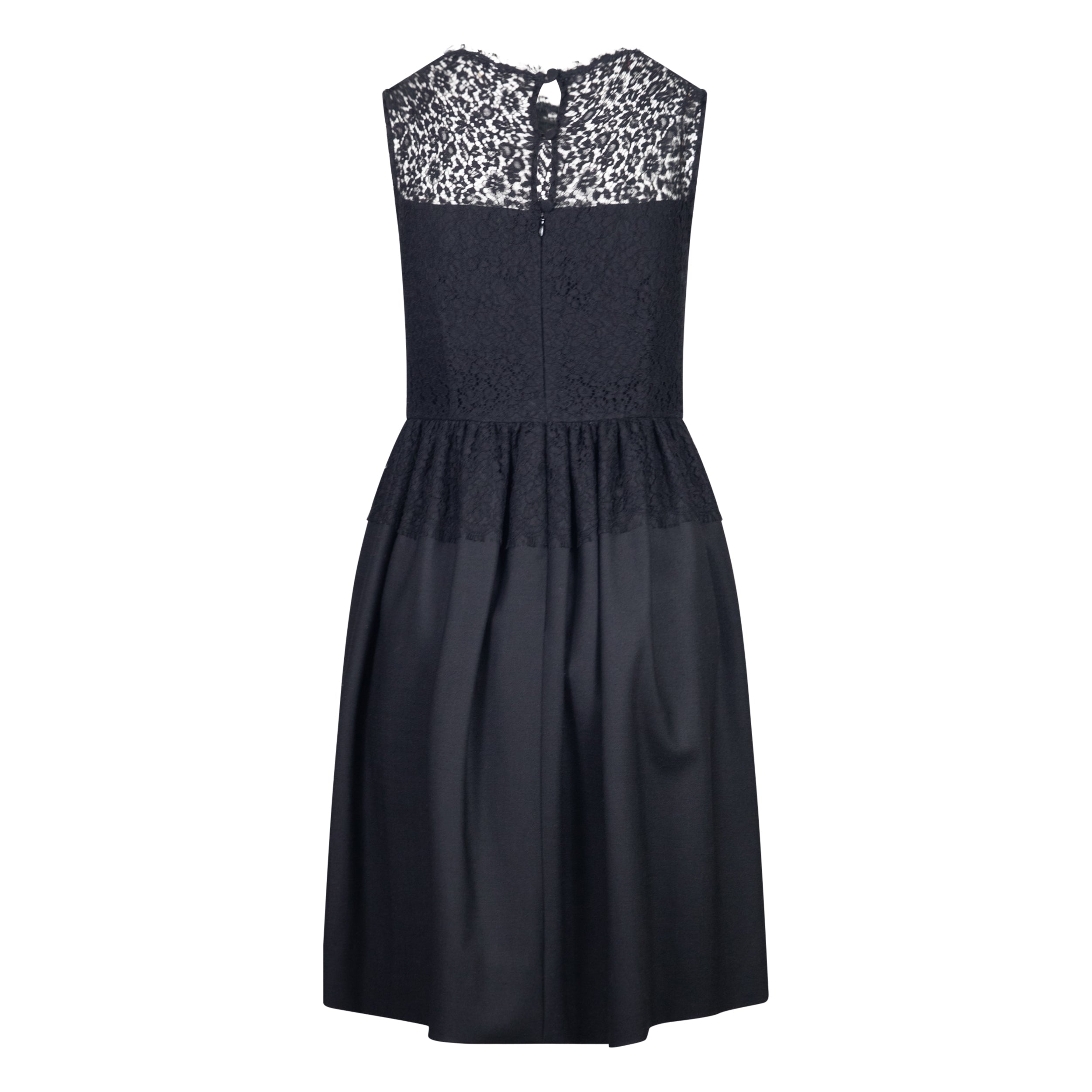 Luisa Beccaria Elegant Lace Dress for Women - Romantic Floral Embroidery Formal Gown - Perfect for Weddings, Parties & Special Occasions