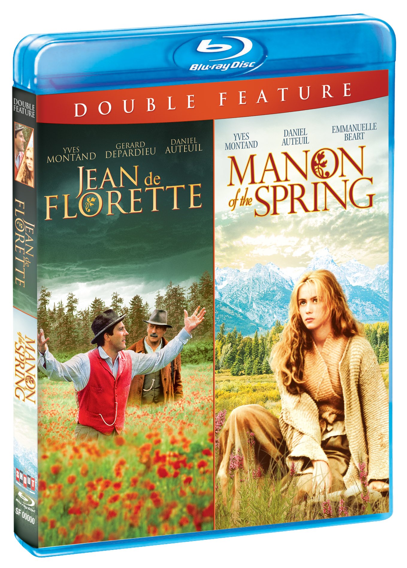 Jean de Florette & Manon of the Spring Blu-ray | Classic French Drama Film Collection | Perfect for Movie Nights & French Cinema Lovers