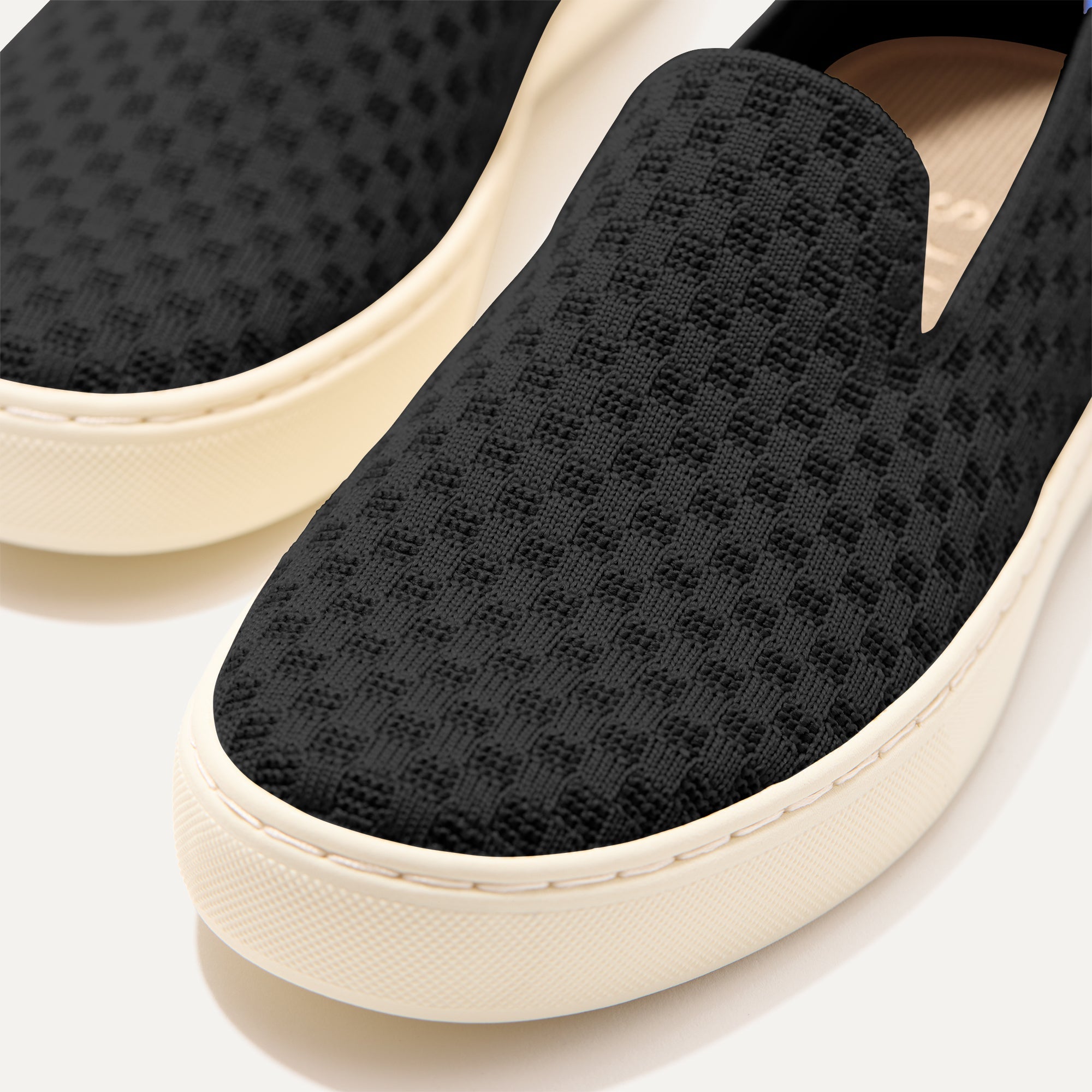 The Original Slip-On Sneakers for Men & Women - Comfortable Black Sand Casual Shoes for Walking, Travel & Everyday Wear