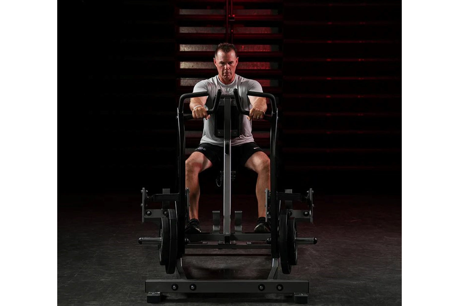 Hammer Strength Plate Loaded Iso-Lateral Row Machine - Commercial Gym Equipment for Back Workouts & Strength Training - Perfect for Home Gyms & Fitness Centers