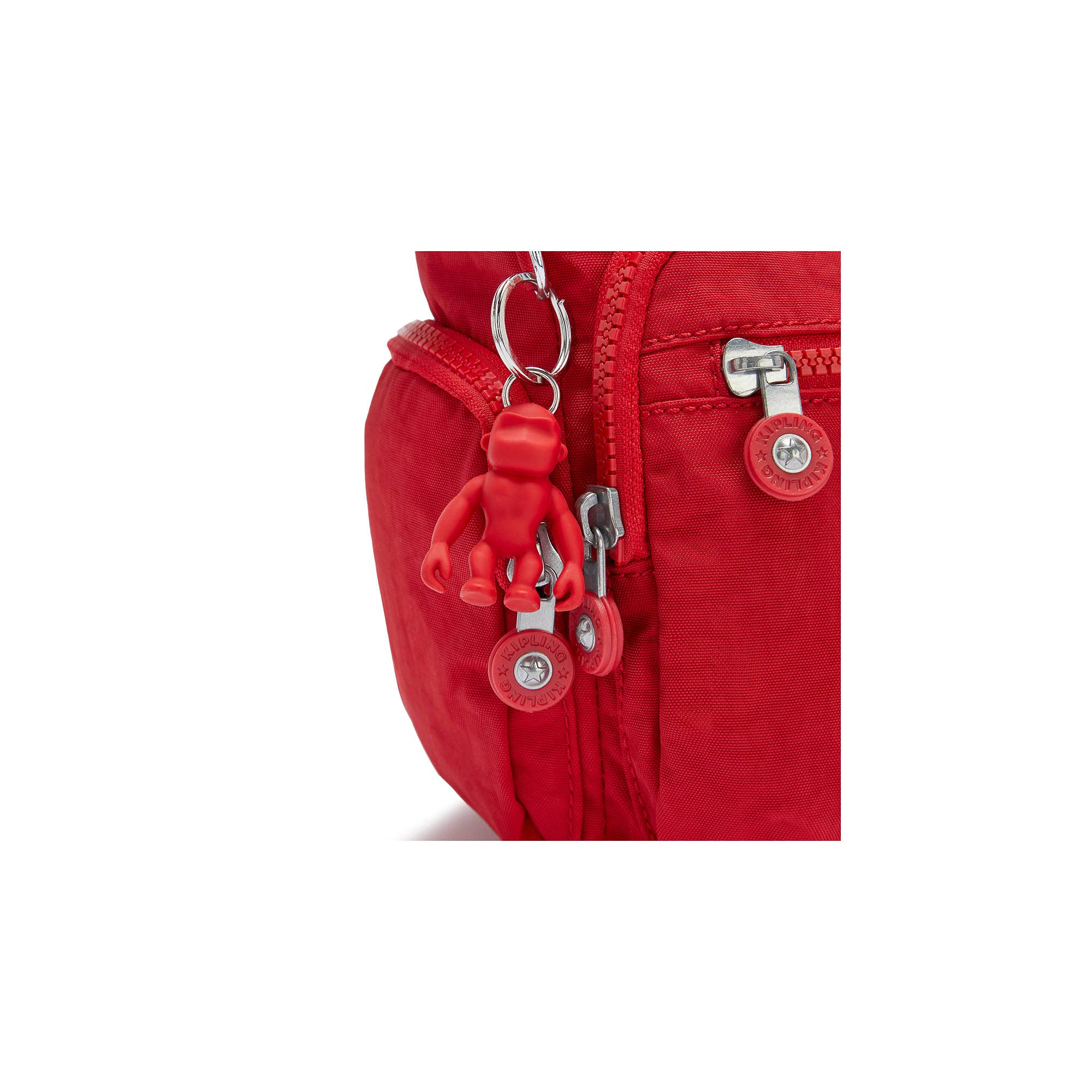 Kipling Women's Gabbie Small Crossbody Bag - Lightweight Everyday Shoulder Purse for Women | Casual Red Rouge Handbag | Perfect for Work, Travel & Daily Use (Small, US Size)