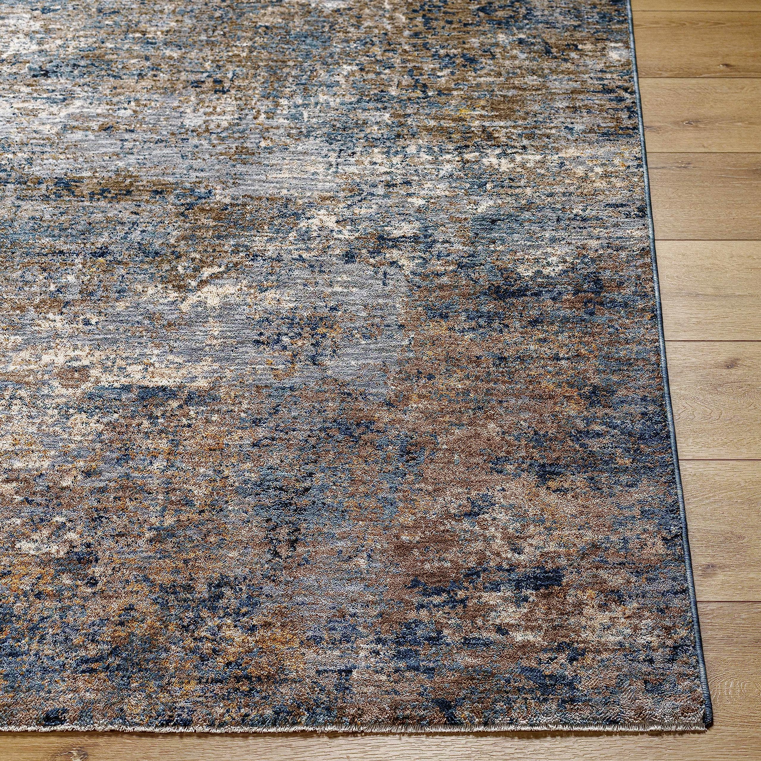 Modern Bohemian Distressed Area Rug - 5' x 7'5