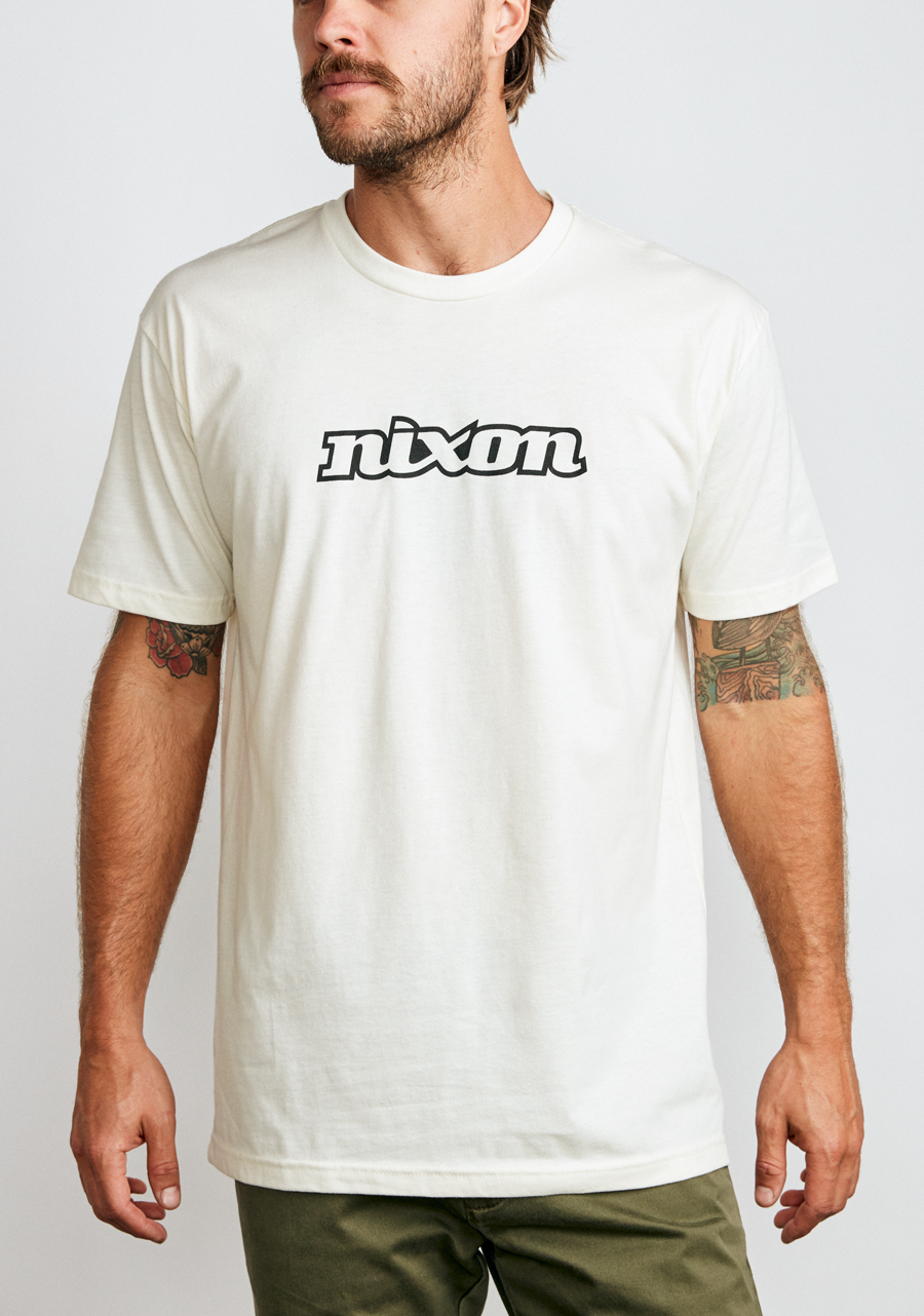 OG Script Eco Repreve® T-Shirt - Natural & Black | Sustainable Recycled Fabric | Perfect for Casual Wear & Outdoor Activities