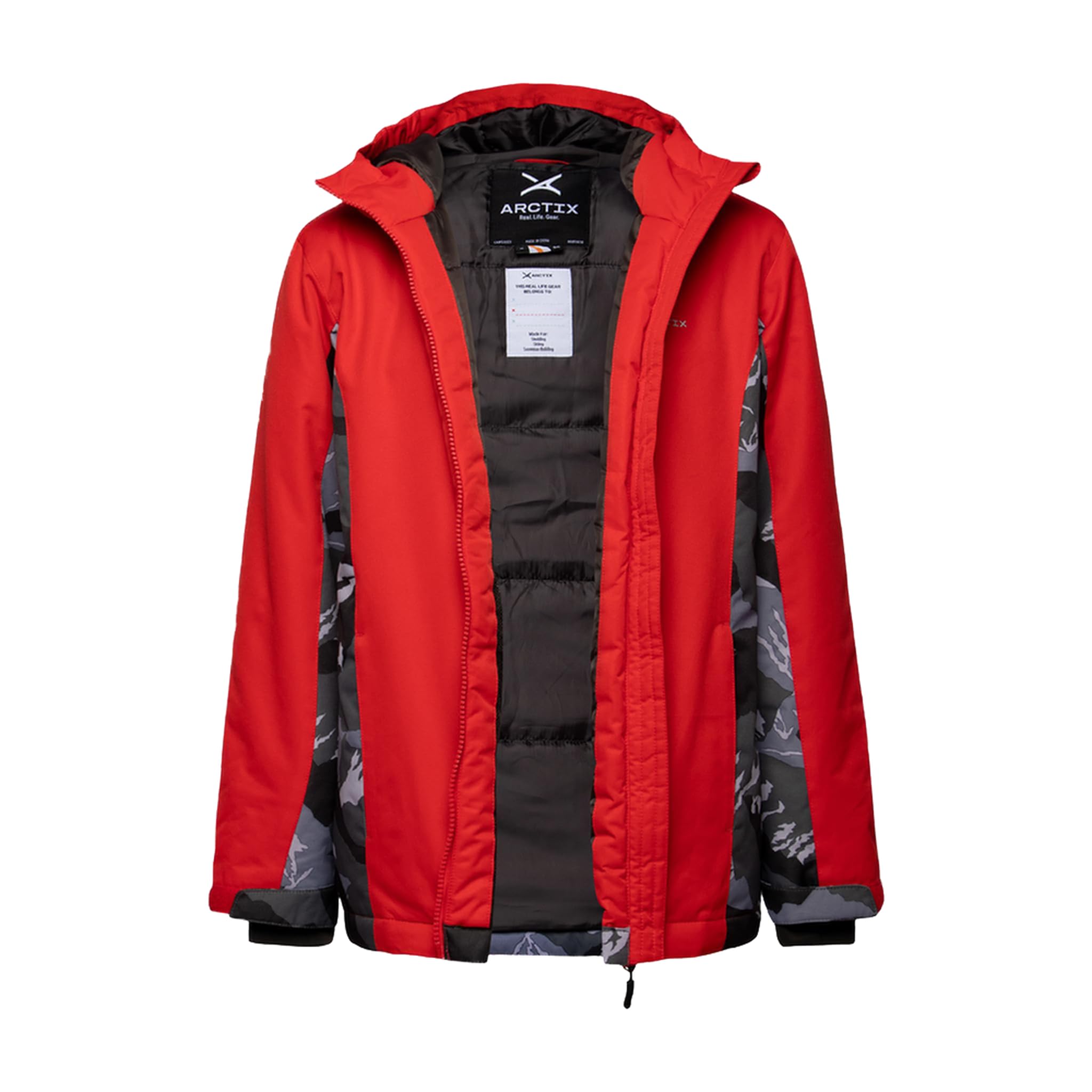 Arctix Kids' Toggle Insulated Winter Jacket - Waterproof Snow Coat for Boys & Girls - Perfect for Skiing, Snowboarding & Outdoor Play