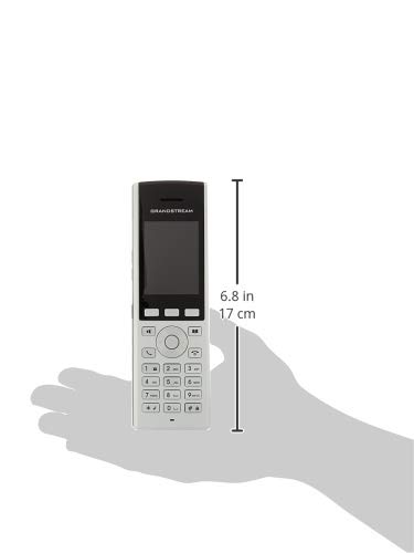 Grandstream WP820 Wireless Wi-Fi VoIP Phone for Business & Home - Cordless IP Phone with HD Voice, Dual-Band WiFi, Bluetooth - Perfect for Office, Warehouse & Remote Work