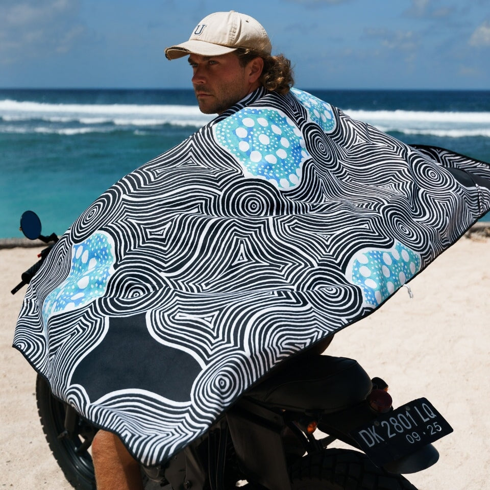 Premium Saltwater Cooler & Quick-Dry Towel Set - Beach, Pool & Outdoor Essentials for Summer Fun