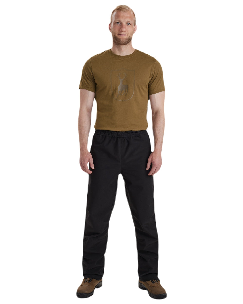 Deerhunter Sarek Shell Trousers - Waterproof Hiking Pants for Men & Women - Lightweight Outdoor Adventure Pants for Camping, Trekking, and Mountain Climbing