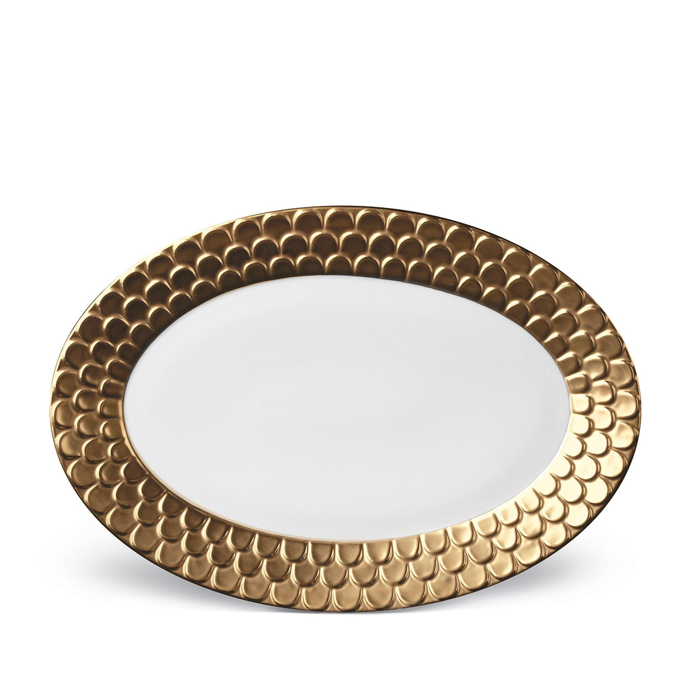 Aegean Oval Platter - Elegant Ceramic Serving Tray for Appetizers, Cheese & Charcuterie | Perfect for Dinner Parties, Entertaining & Home Decor