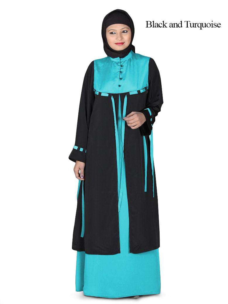 Black & Turquoise
