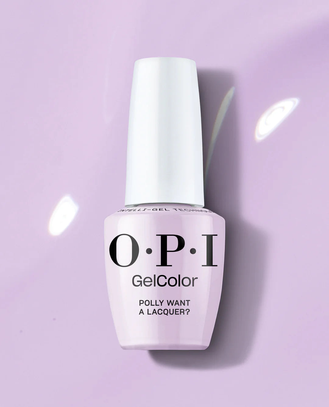 OPI GelColor Nail Polish - Polly Want A Lacquer (0.5 fl oz) - Long-Lasting Gel Manicure for Salon-Quality Nails at Home