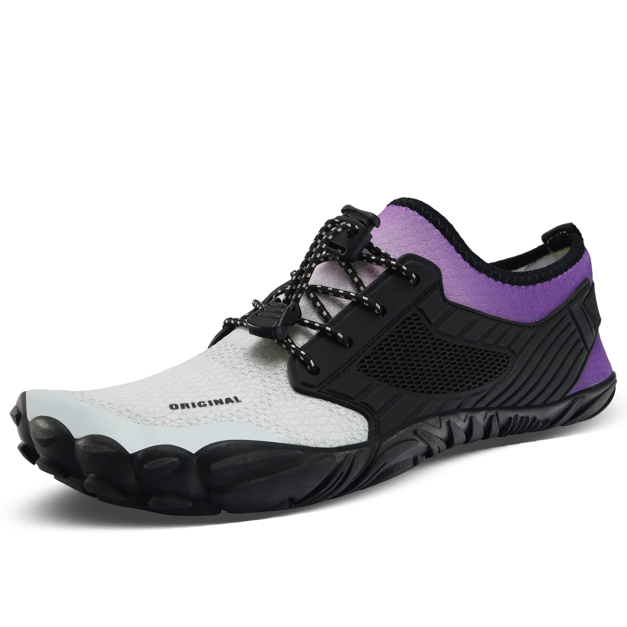 **Men's & Women's Quick-Dry Water Shoes - Barefoot Swim, Dive, Surf, Aqua Sports & Yoga - Perfect for Beach, Pool & Water Activities**