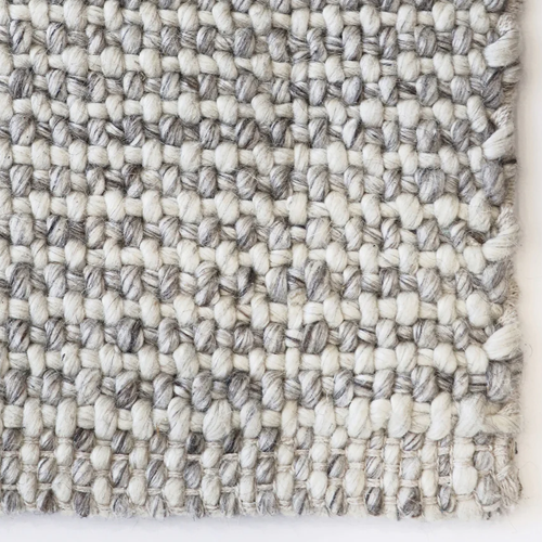 Baya Kansas Floor Rug - Oyster/Natural - 160cm x 230cm (5.2' x 7.5') - Soft Bohemian Area Rug for Living Room, Bedroom & Home Decor