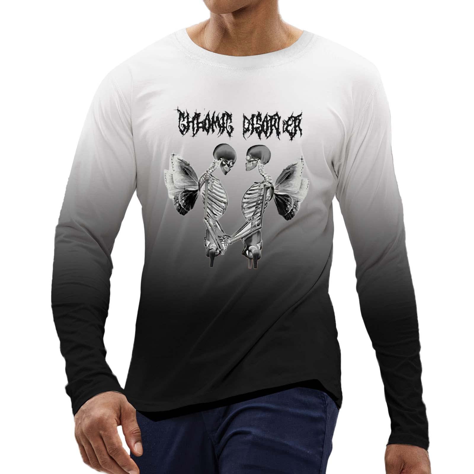 Men's Skeleton Skull Full Face Mask Hoodie - NASA Graphic Halloween Costume Sweatshirt for Parties & Cosplay | Warm Black Pullover for Streetwear & Cold Weather