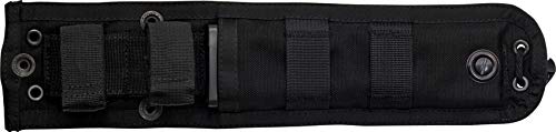 Best Fixed Blade Hunting Knife - 5.5 Inch Drop Point with Black Scales - Durable Outdoor Survival Tool for Camping, Hunting & Bushcraft (Model 35179)
