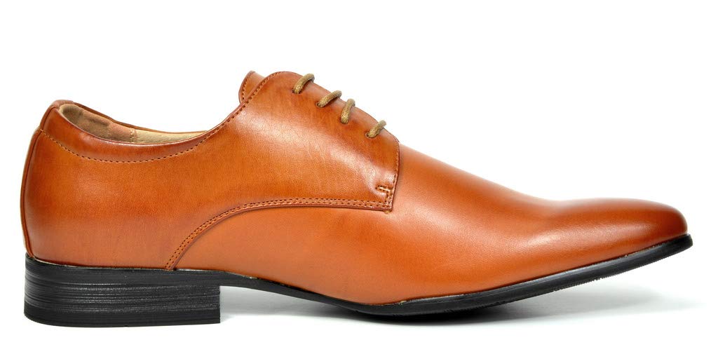 Bruno Marc Men's Classic Modern Oxford Dress Shoes - Formal Lace Up Leather Lined Business Shoes for Office, Wedding & Special Occasions