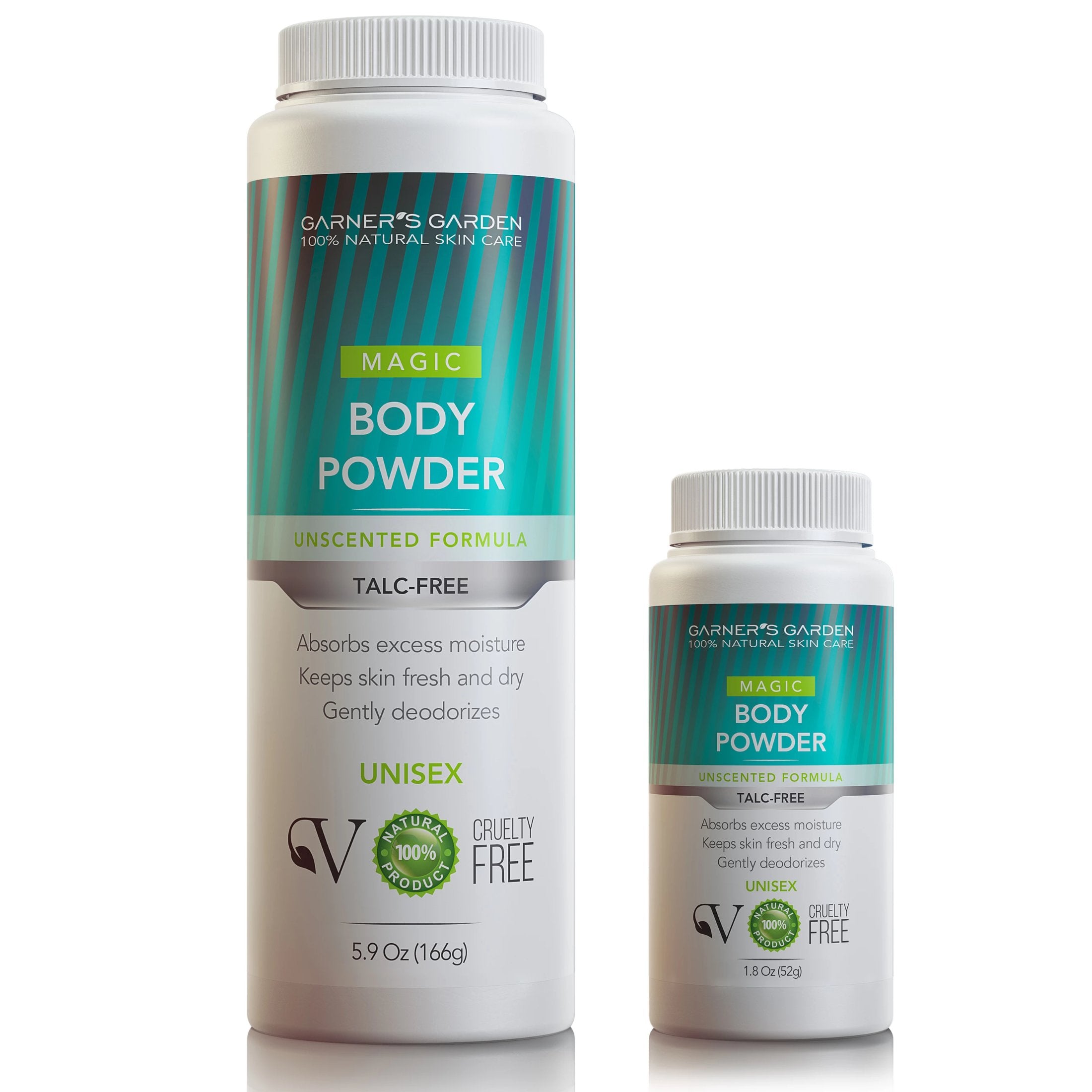 Natural Body Powder for Women & Men - Talc-Free, Organic & Hypoallergenic - Perfect for Post-Workout, Travel & Daily Freshness