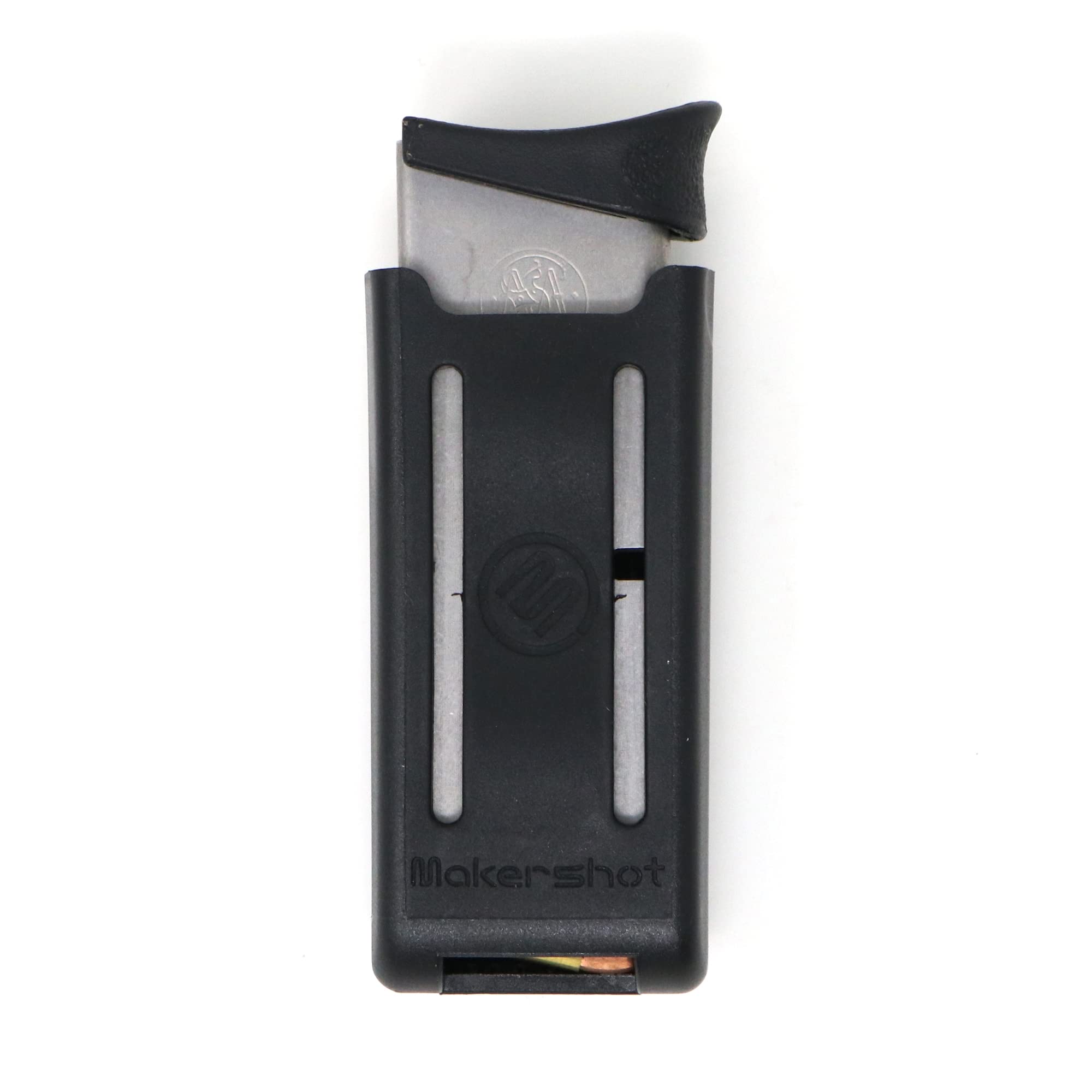 MakerShot Magazine Carrier - Tactical Belt Holster for Pistol & Handgun Ammo Storage | Durable Gun Magazine Holder & Clip Pouch | Perfect for Range Shooting, Hunting & Tactical Training