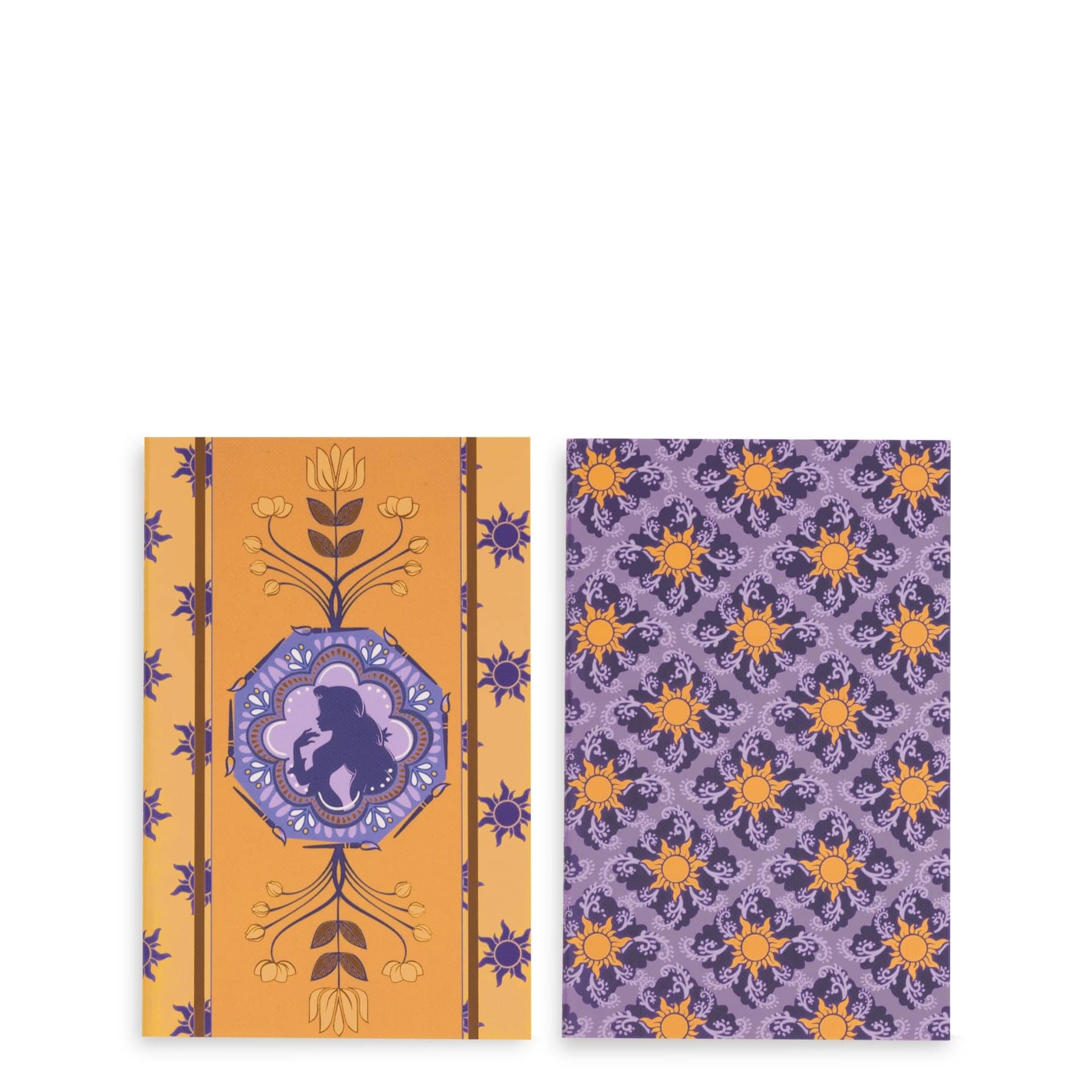 Disney Mini Notebook Set of 2 - Cute Mickey Mouse & Friends Design, Perfect for School, Office & Travel Journaling