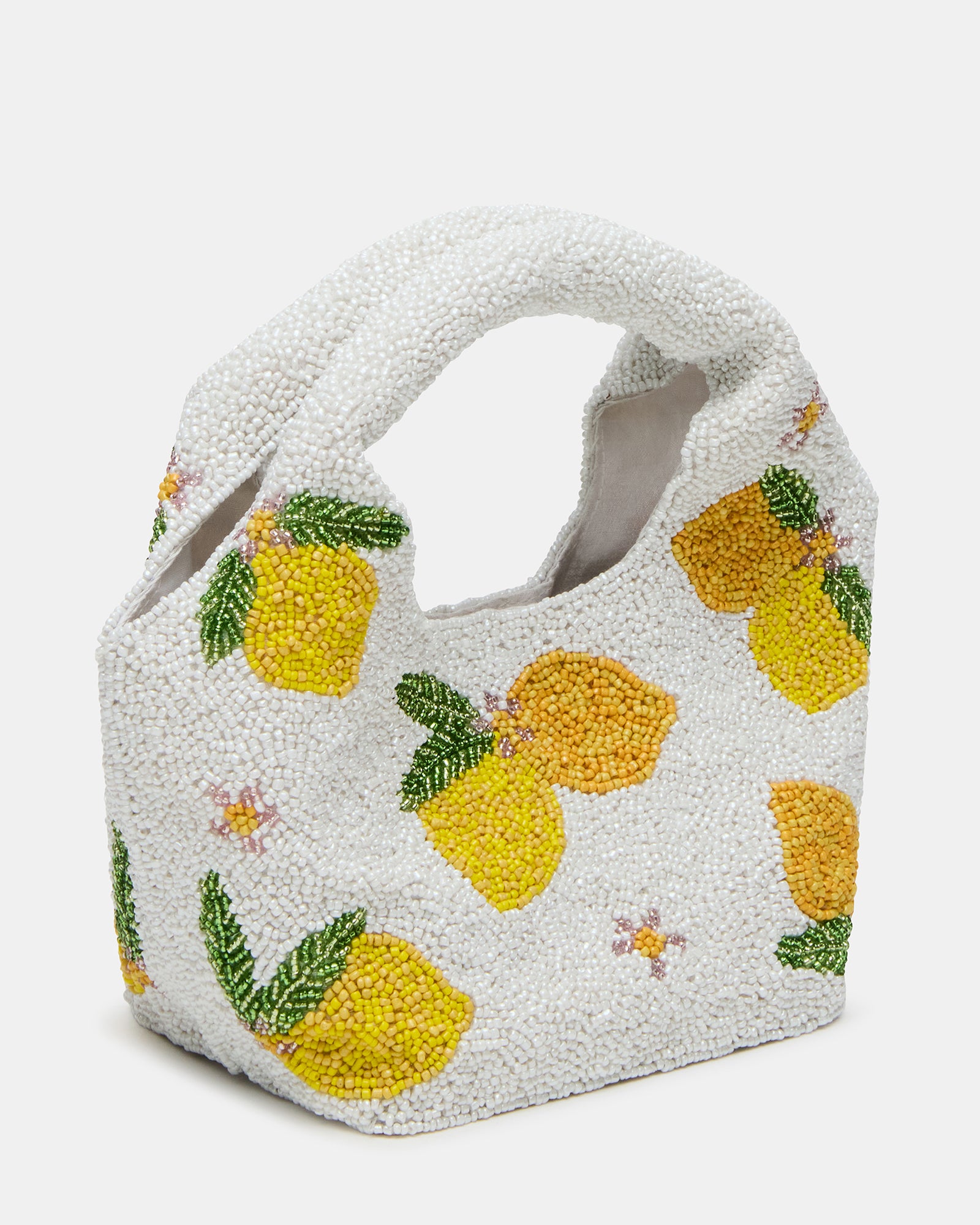 KINSLEY Beaded Crossbody Bag - Lemon Yellow Bohemian Style Handbag for Women | Perfect for Parties, Weddings & Summer Outfits