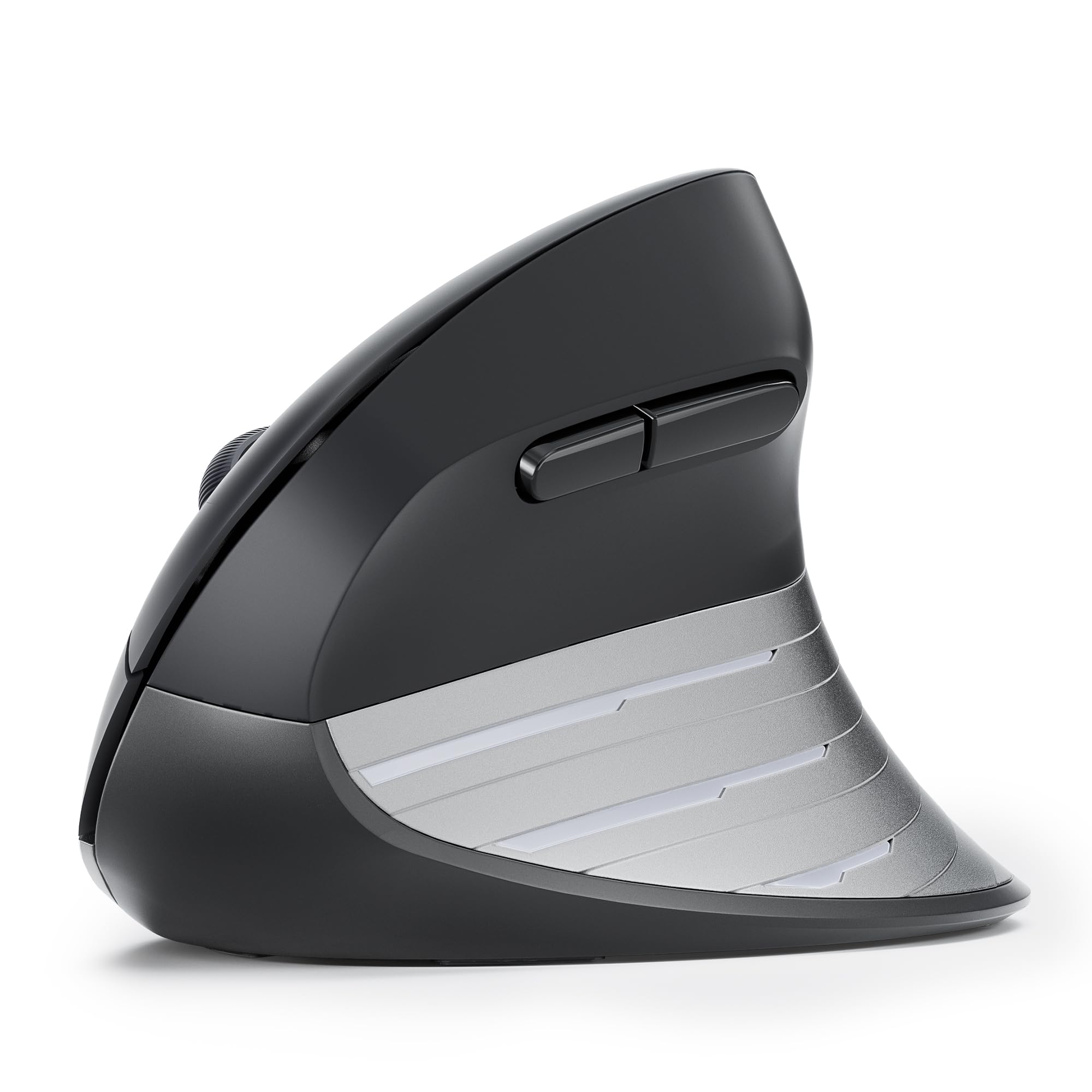 Nulea M513 Wireless Vertical Ergonomic Mouse - 2.4G USB, Adjustable DPI (800/1200/1600), 5-Button Design for Carpal Tunnel Relief | Perfect for Office, Gaming & Graphic Design on Windows/Mac PCs & Laptops