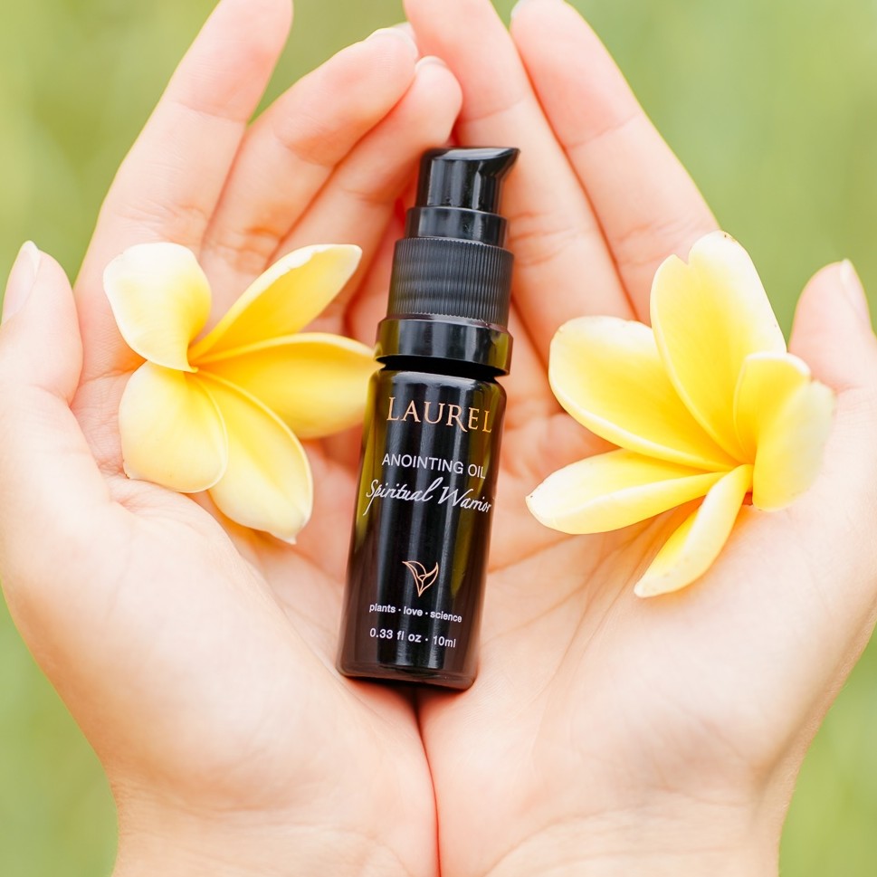 Laurel Anointing Oil for Spiritual Protection & Blessings - Holy Oil for Prayer, Meditation & Spiritual Warfare - Perfect for Home Altars, Church Services & Personal Devotion