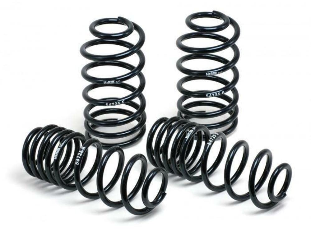H&R 28875-1 Sport Lowering Springs for Performance Cars - Improve Handling & Stance | Perfect for Track Days & Street Driving