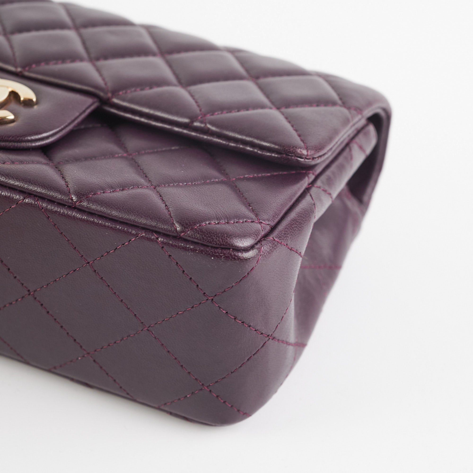 Chanel Mini Rectangular Flap Bag in Purple - Luxury Crossbody Purse for Women, Perfect for Evening Parties & Date Nights