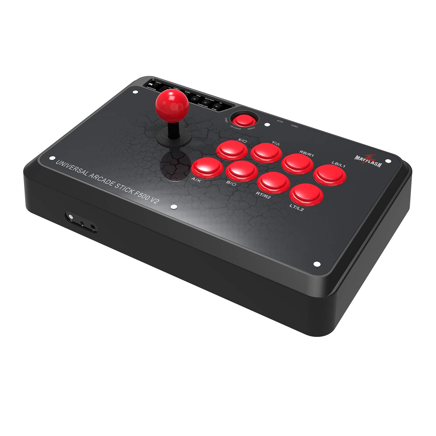 MAYFLASH F500 Universal Arcade Fight Stick for Nintendo Switch, Xbox Series X/S, Xbox One, PS4, PC, Mac, Android - Compatible with Multiple Gaming Consoles & Retro Systems - Perfect for Fighting Games, Retro Gaming & Esports Tournaments