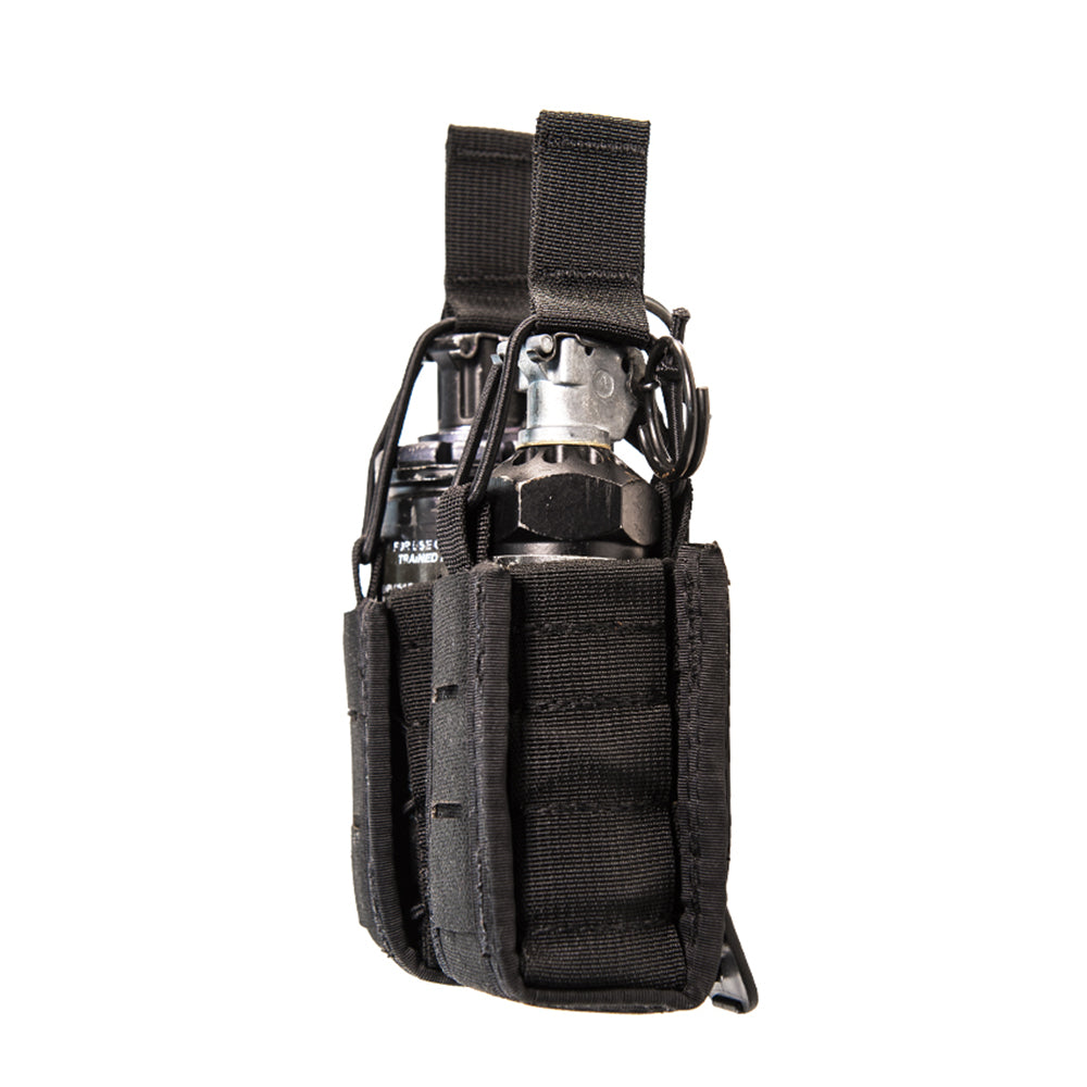 HSGI Duty Double Flash Bang TACO Pouch | MOLLE & Belt Compatible Tactical Gear | Made in USA | Perfect for Military, Police & Airsoft Enthusiasts
