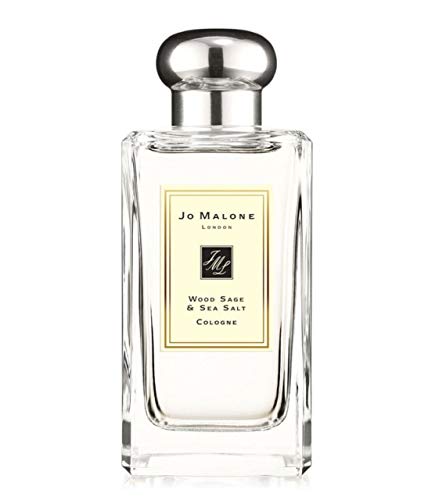 Jo Malone Wood Sage & Sea Salt Cologne for Men & Women - 3.4 oz / 100ml Luxury Perfume with Gift Box - Fresh, Woody Aromatic Fragrance for Everyday Wear, Date Night & Special Occasions