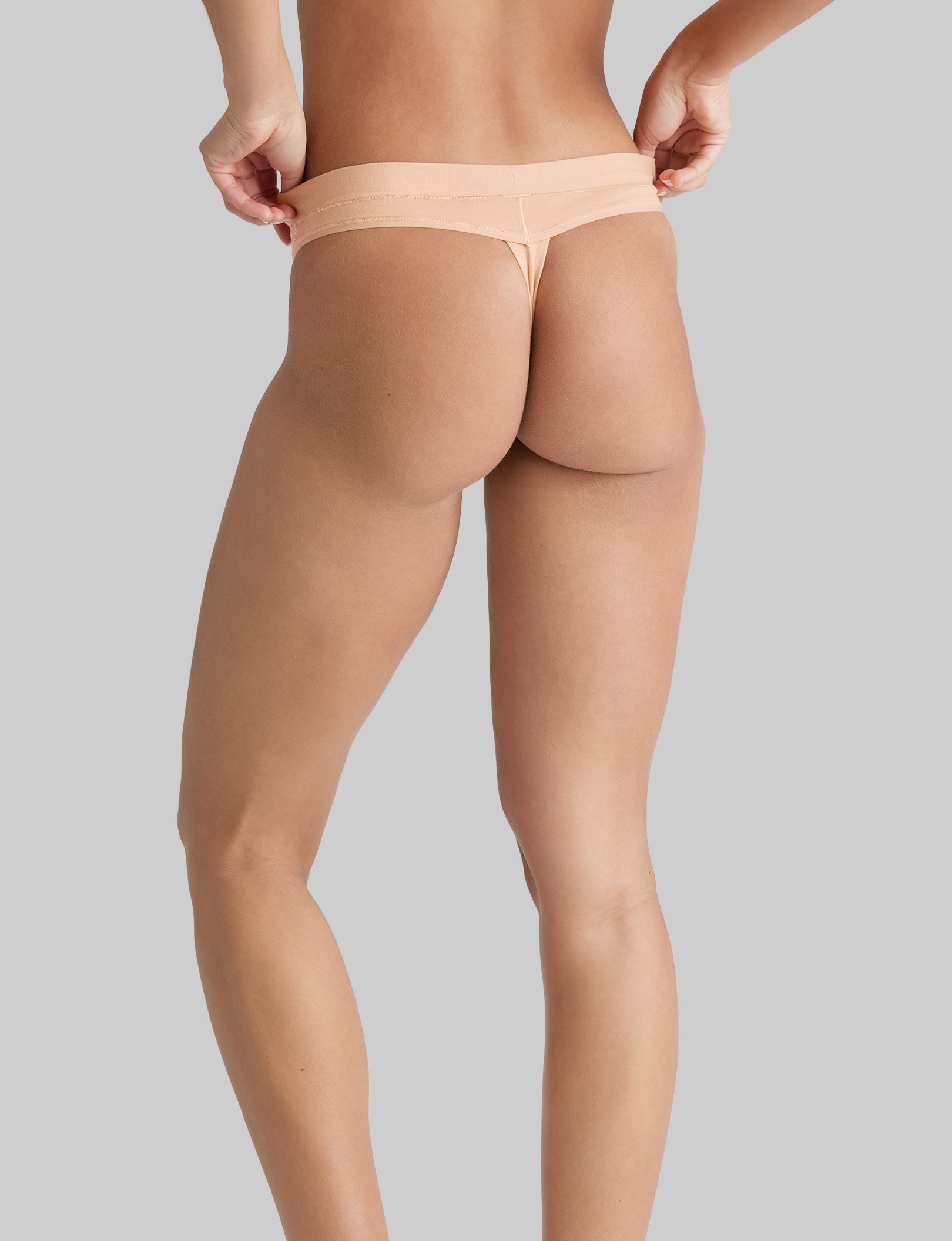 Breathable Cotton Women's Thong Underwear (3-Pack) - Soft & Comfortable for Daily Wear, Workout, and Sleep