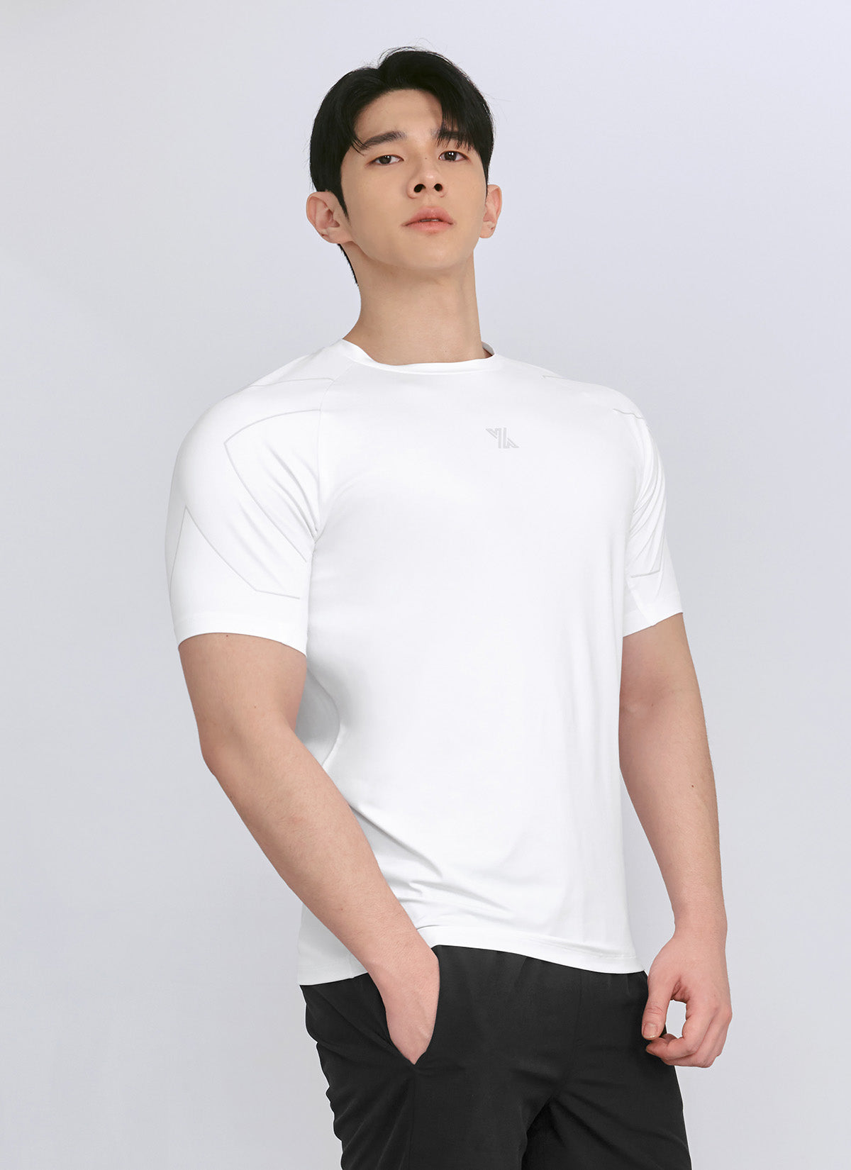 Active Cooling Muscle Fit Short Sleeve Workout Shirt for Men - Gym, Running & Sports Performance Apparel