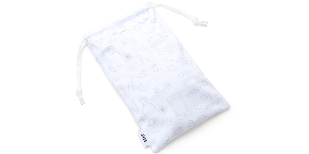 JINS SCREEN Boxed U104 - Blue Light Blocking Glasses for Digital Eye Strain Relief - Perfect for Gaming, Office Work & Online Classes