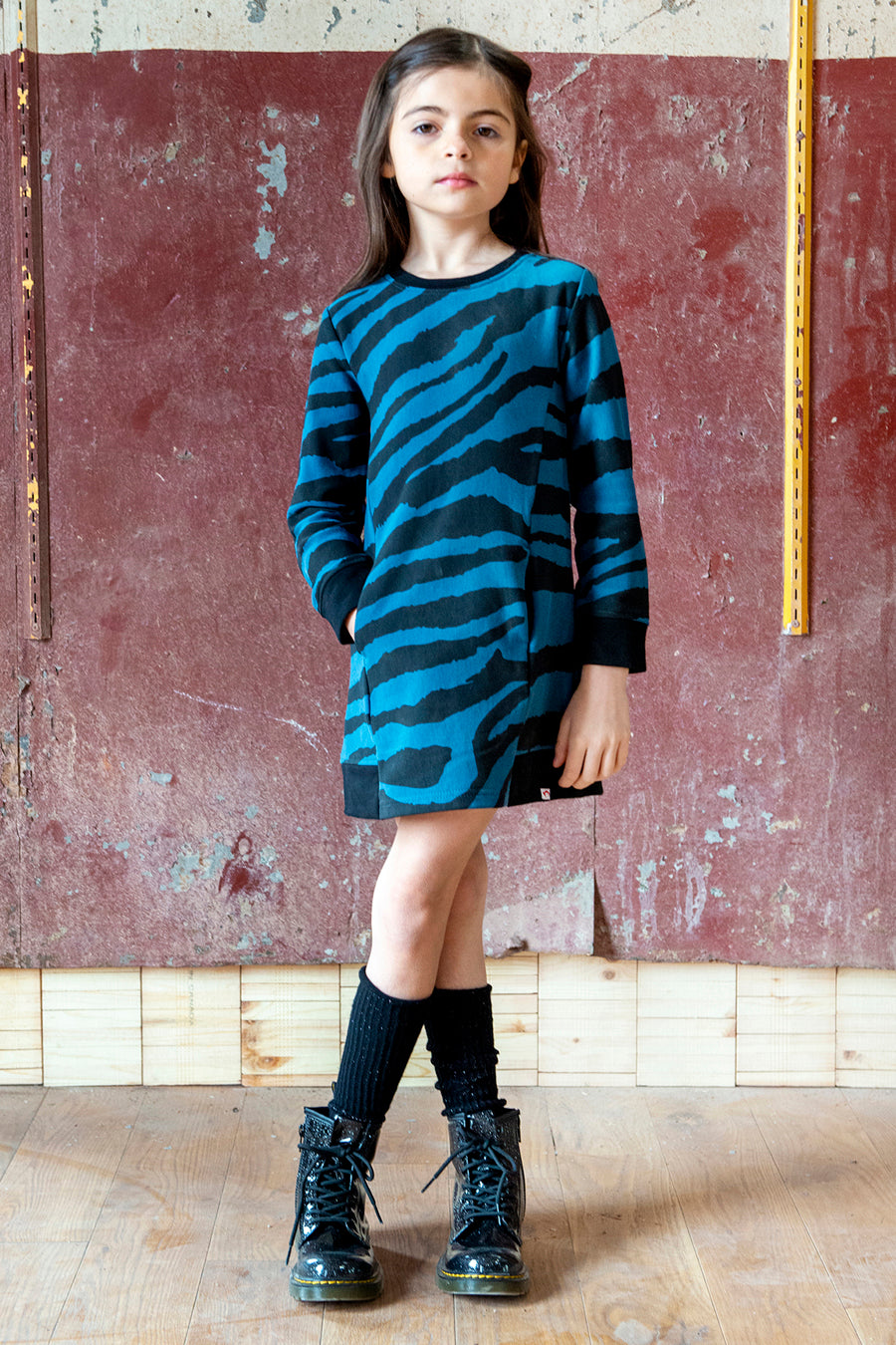 Appaman Camila Zebra Stripes Girls Dress - Cute & Stylish Outfit for Parties, School & Playtime