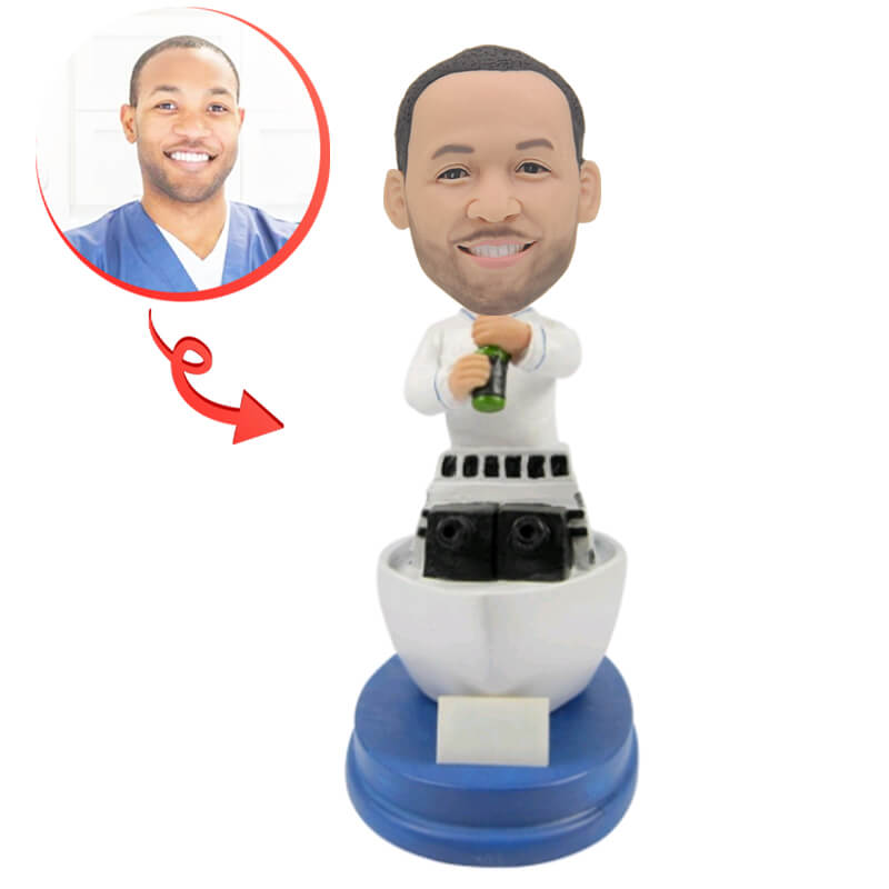 Custom Bobblehead - Personalized Nodding Figurine for Sailing Enthusiasts | Perfect Gift for Sailors, Boat Lovers & Nautical Decor