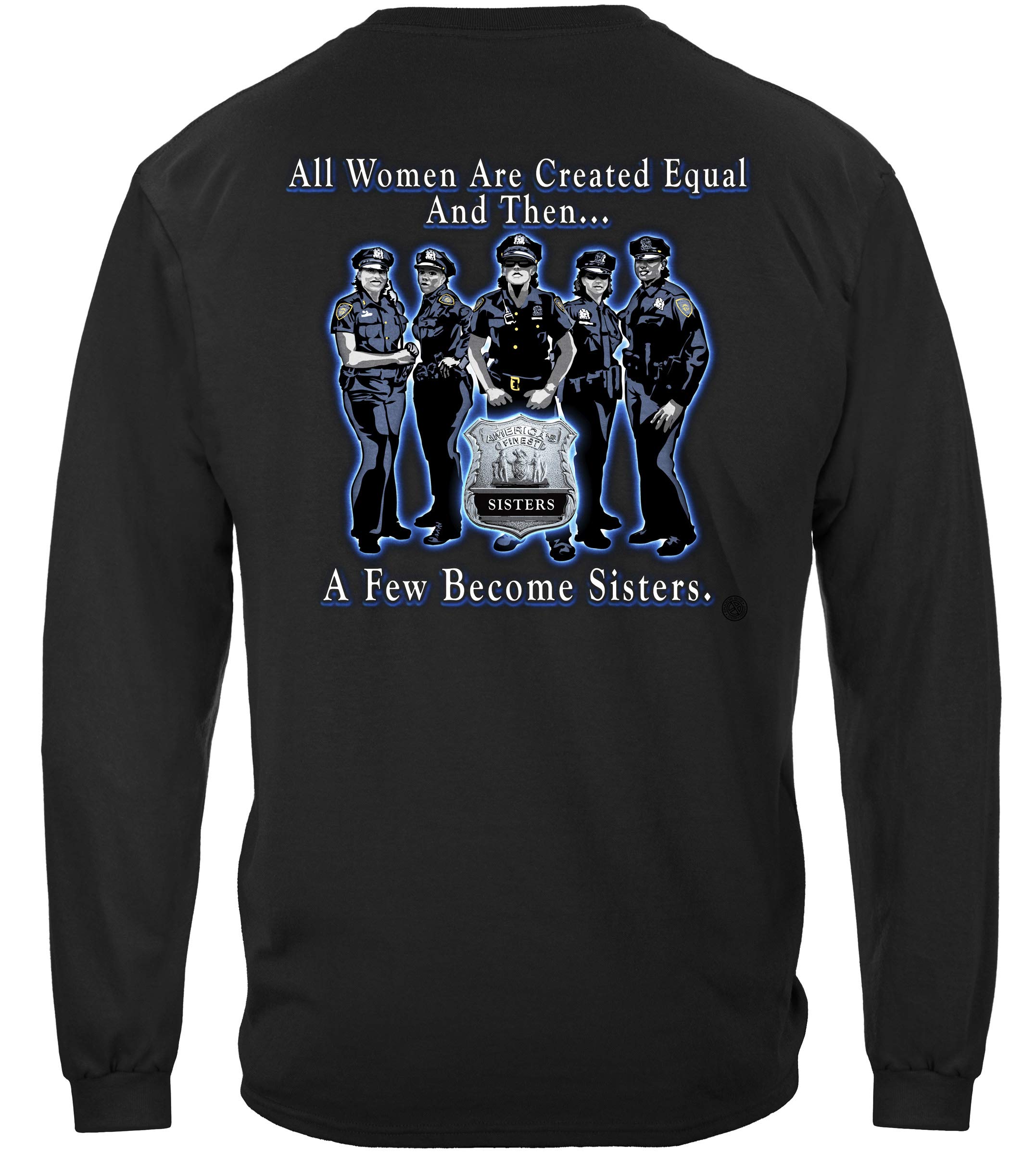 Erazor Bits Law Enforcement T-Shirts - Premium Cotton Police Themed Shirts for Officers, First Responders & Supporters - Perfect for Duty, Training & Showing Police Pride