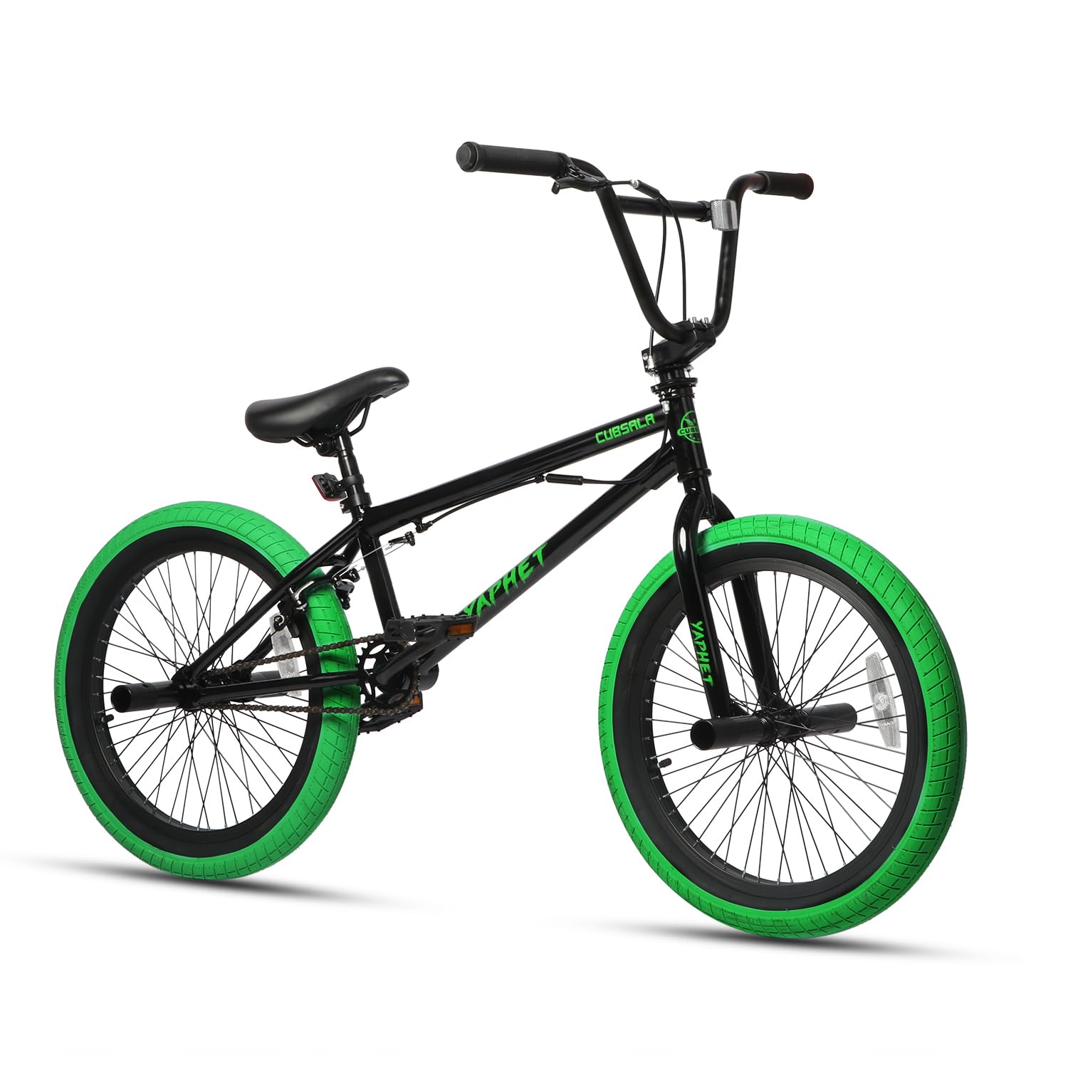 Freestyle BMX Bike 20 Inch - Hi-Ten Steel Frame Bicycle for Teens & Adults - Beginner Friendly BMX Bike in Multiple Colors - Perfect for Street Riding, Park Tricks & Commuting