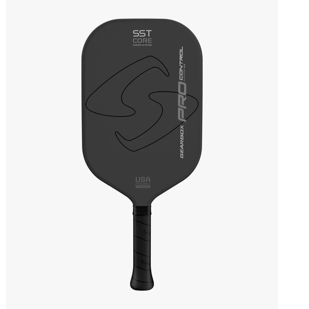 Gearbox Pro Control Elongated Pickleball Paddle - 8oz Lightweight Performance Paddle for Competitive Play & Outdoor Sports