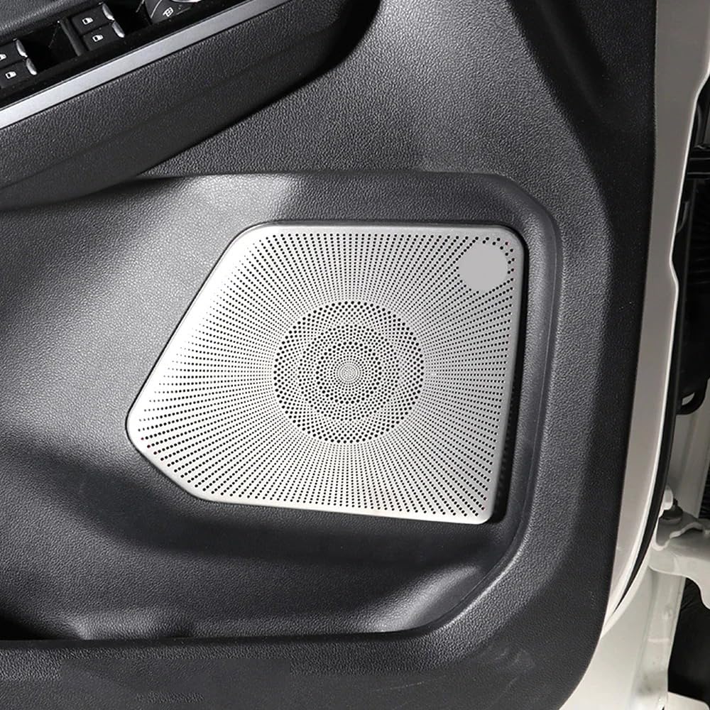 Ford Escape Kuga 2020-2023 Car Speaker Cover Trim - Premium Door Sound Speaker Cover Frame Sticker for Enhanced Audio Protection & Style Upgrade - Perfect for Car Audio Enthusiasts & DIY Installers