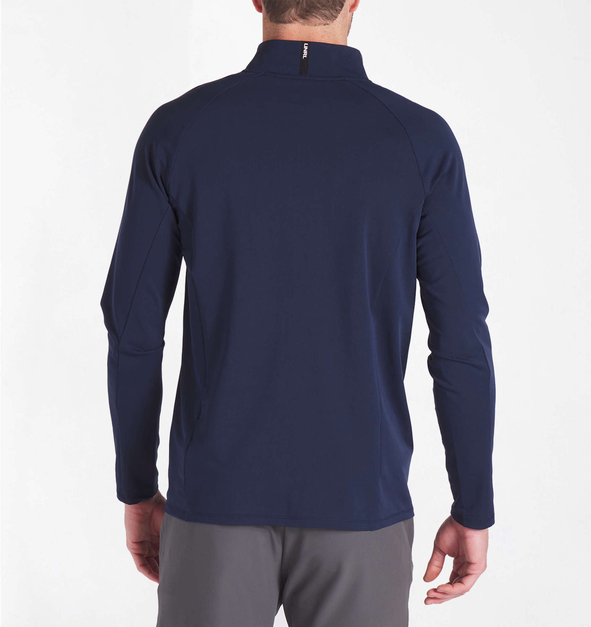 UNRL Highlands Quarter Zip Fleece Pullover - Men's Lightweight Warm Half-Zip Sweatshirt for Outdoor Hiking, Running & Casual Wear