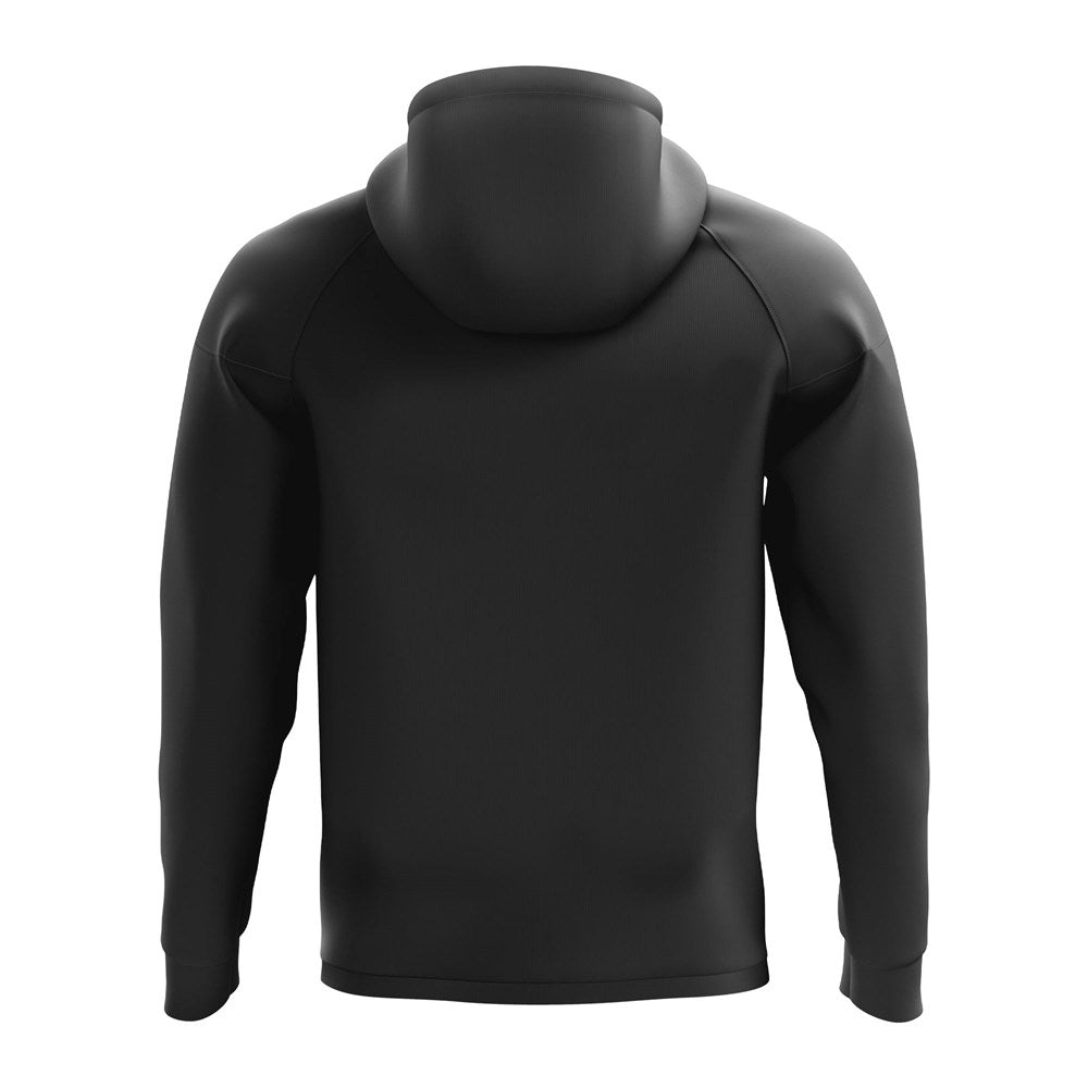 FC Performance Hoodie - Black/Royal - Lightweight & Breathable for Workouts & Outdoor Activities