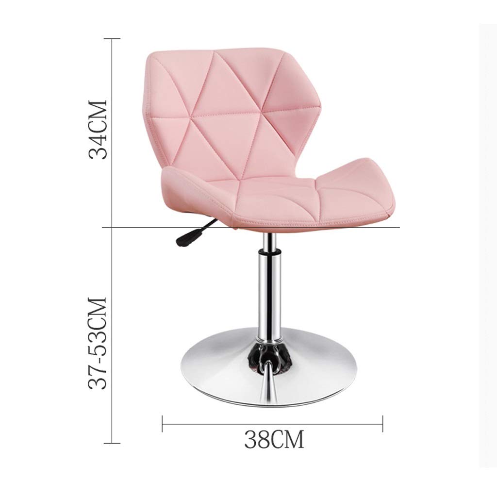 Ergonomic Office Chair - Modern Minimalist Swivel Desk Chair with Adjustable Height, White Home & Office Computer Chair for Work, Gaming, Dining, and Bar Stools Use