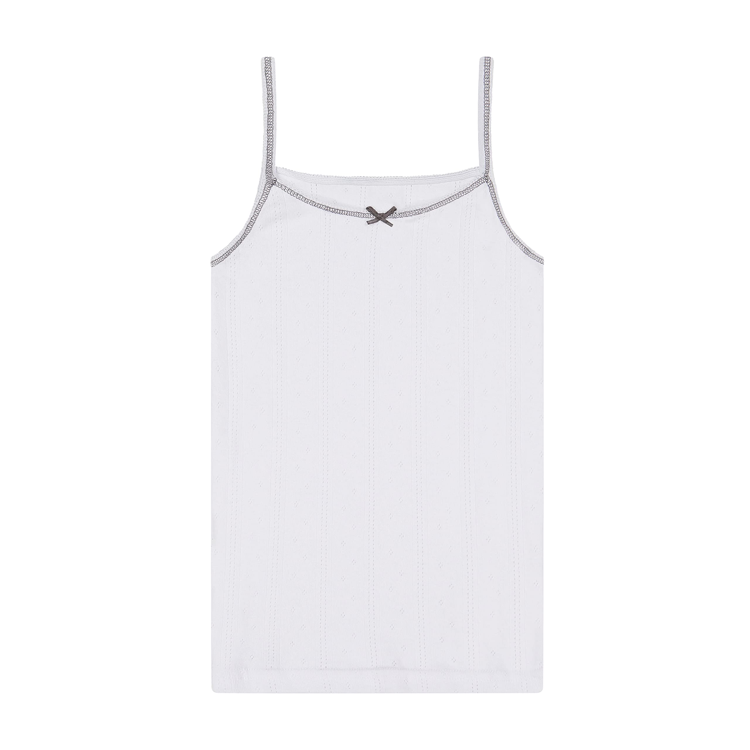 Buyless Fashion Girls Tank Tops - 8 Pack Sleeveless Cotton Cami Undershirts for Kids & Toddlers, Breathable Summer Tops for Dance, Gymnastics, School, Playdates & Outdoor Activities